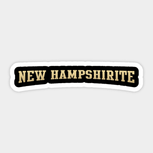 New Hampshirite - New Hampshire Native Sticker